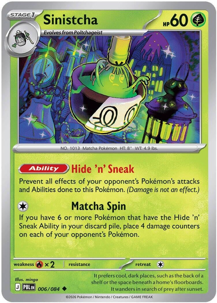 Sinistcha (006/084) (ME05: Pitch Black) (ME05)