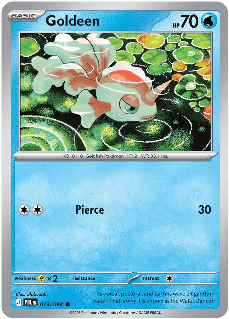 Goldeen (013/084) (ME05: Pitch Black) (ME05)