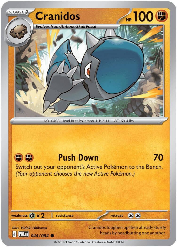 Cranidos (044/084) (ME05: Pitch Black) (ME05)