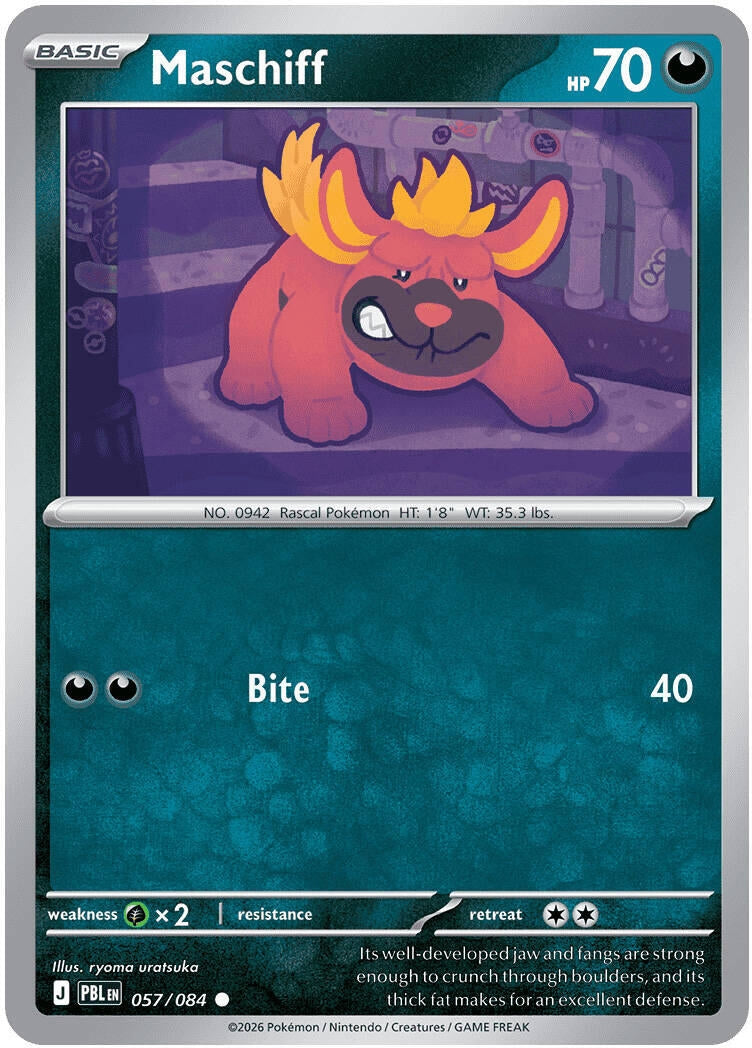 Maschiff (057/084) (ME05: Pitch Black) (ME05)