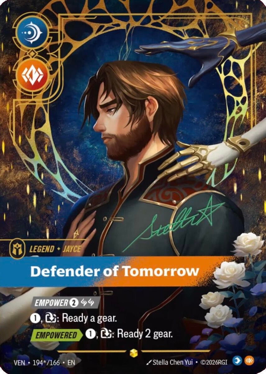 Image for Jayce - Defender of Tomorrow (Signature) (194*/166) (Vendetta) (VEN) - Riftbound: League of Legends Trading Card Game
