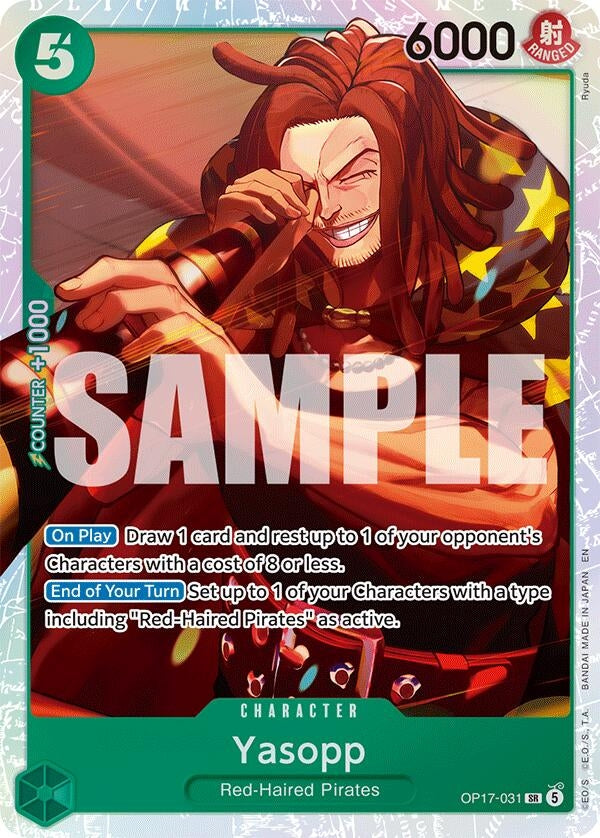 Yasopp (OP17-031) (The World's Strongest Warriors) (OP17)