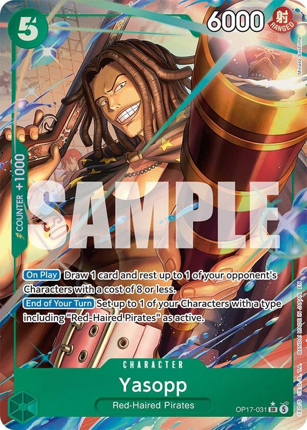 Yasopp (Alternate Art) (OP17-031) (The World's Strongest Warriors) (OP17)