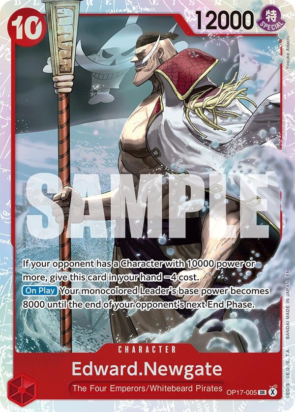 Edward.Newgate (005) (OP17-005) (The World's Strongest Warriors) (OP17)