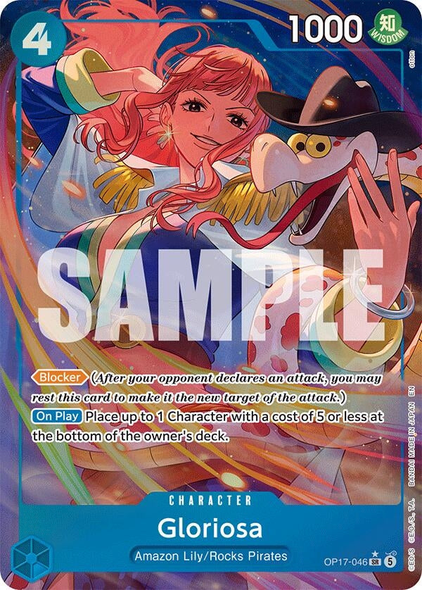 Gloriosa (Alternate Art) (OP17-046) (The World's Strongest Warriors) (OP17)