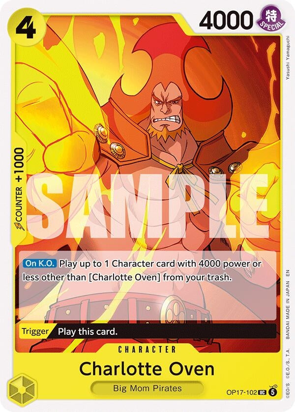 Charlotte Oven (OP17-102) (The World's Strongest Warriors) (OP17)