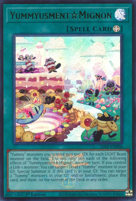 Image for YummyusmentMignon (Emblazoned) (26LP-EN006) (Limited Pack World Championship 2026) (26LP) - YuGiOh