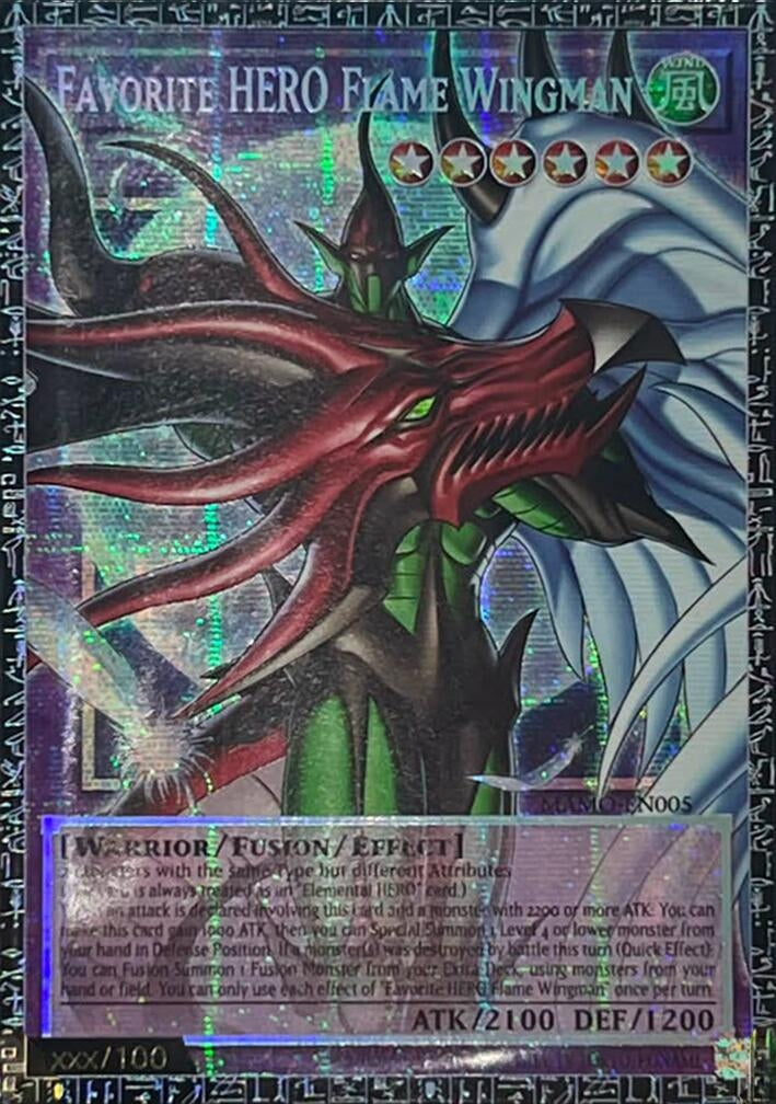 Favorite HERO Flame Wingman (GMR) (MAMO-EN005) (Magnificent Monsters) (MAMO)