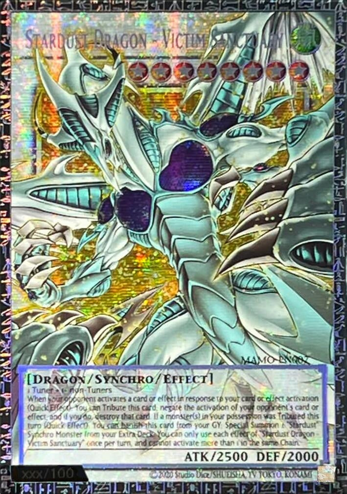 Stardust Dragon - Victim Sanctuary (GMR) (MAMO-EN007) (Magnificent Monsters) (MAMO)