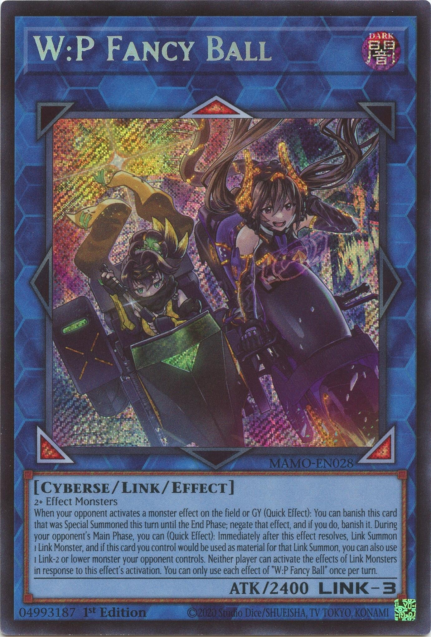 W:P Fancy Ball (Secret Rare) (MAMO-EN028) (Magnificent Monsters) (MAMO)