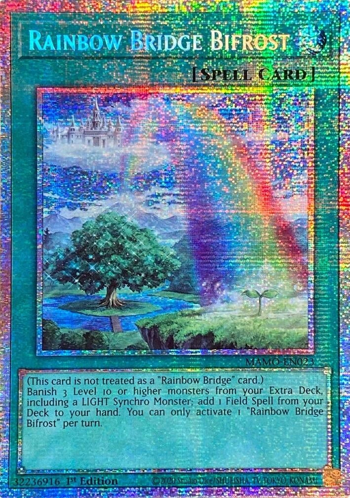 Rainbow Bridge Bifrost (Starlight Rare) (MAMO-EN023) (Magnificent Monsters) (MAMO)
