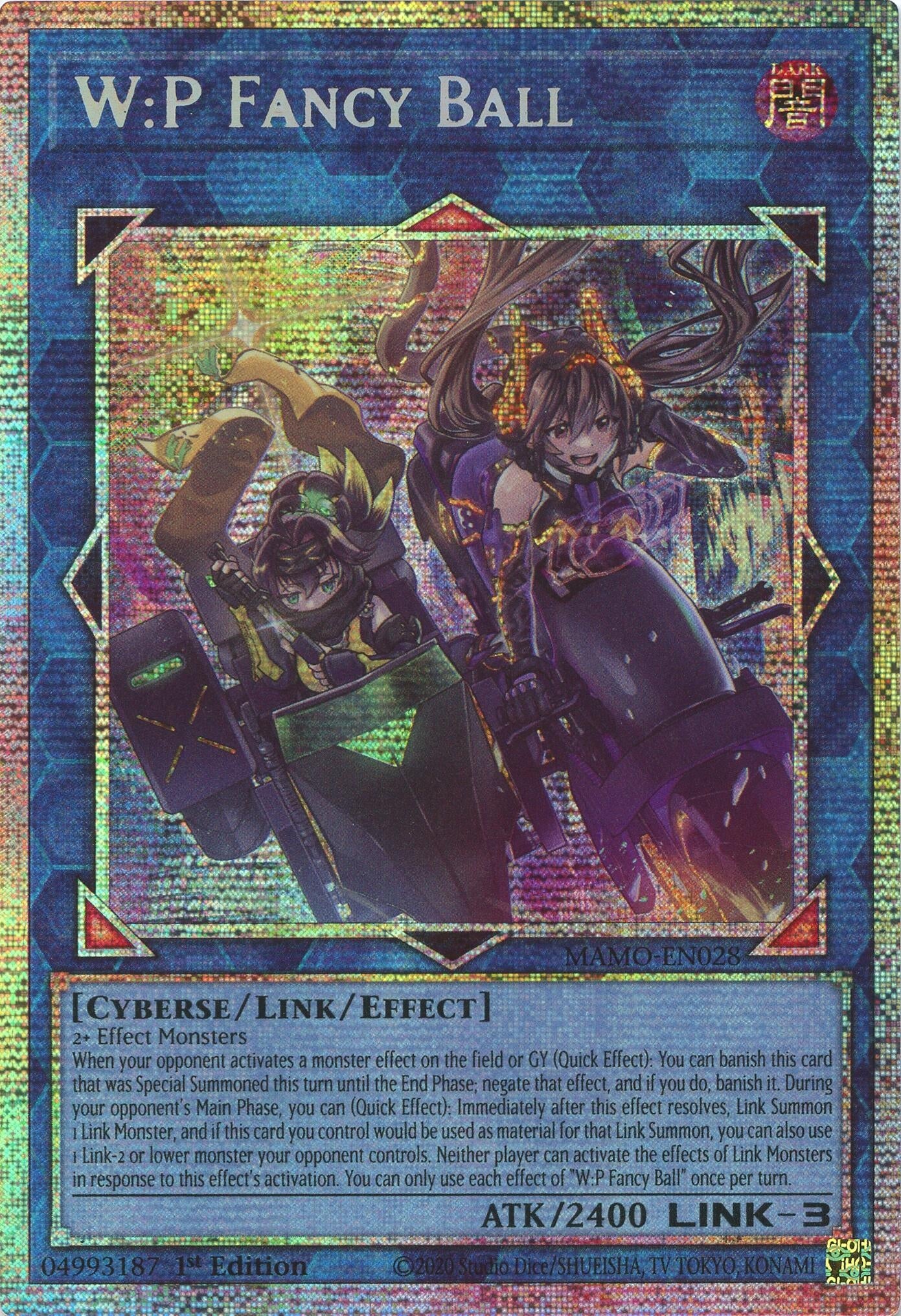 W:P Fancy Ball (Starlight Rare) (MAMO-EN028) (Magnificent Monsters) (MAMO)