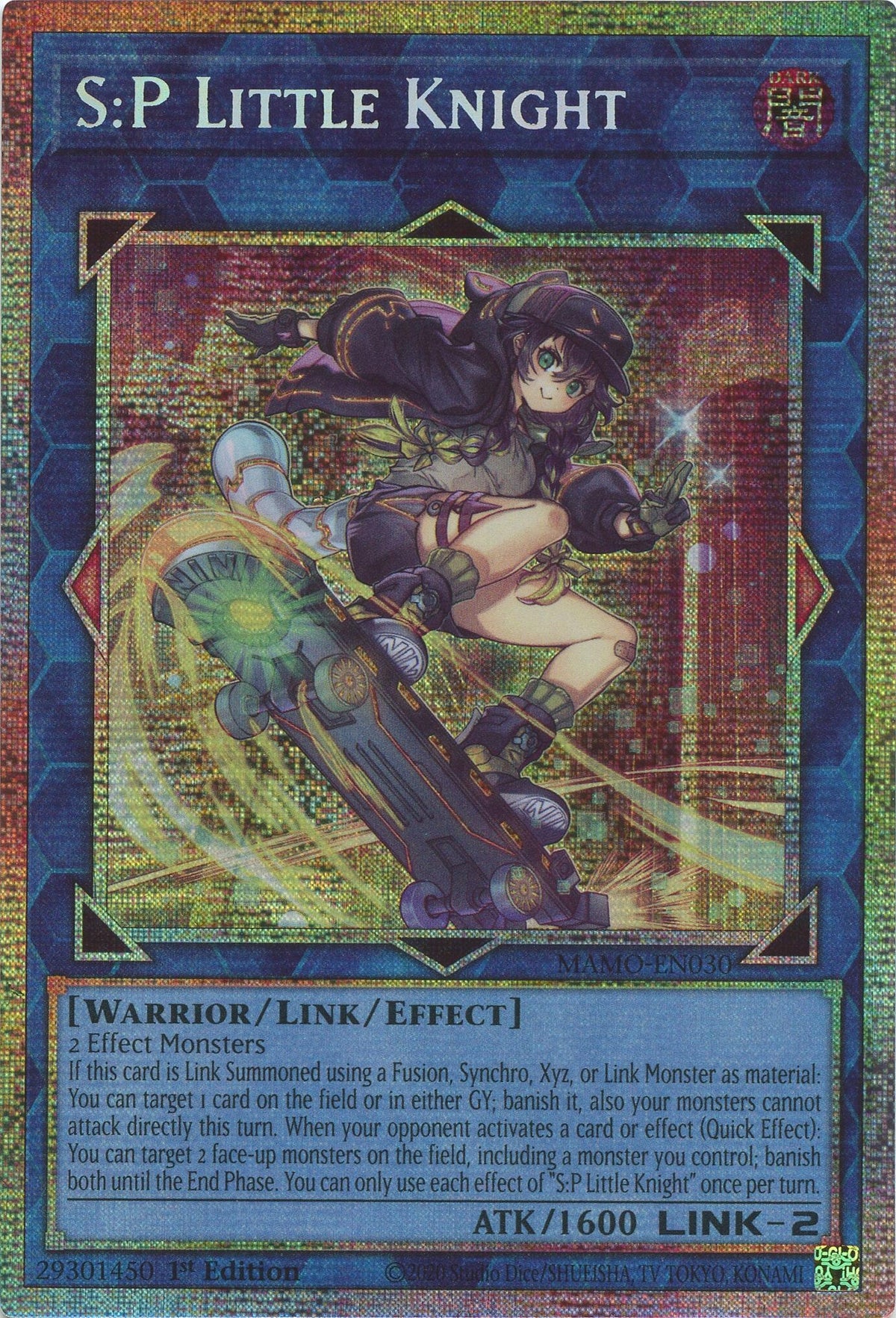 S:P Little Knight (Starlight Rare) (MAMO-EN030) (Magnificent Monsters) (MAMO)