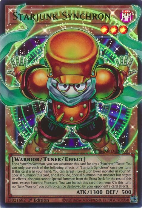 Starjunk Synchron (Extended Art) (MAMO-EN008) (Magnificent Monsters) (MAMO)