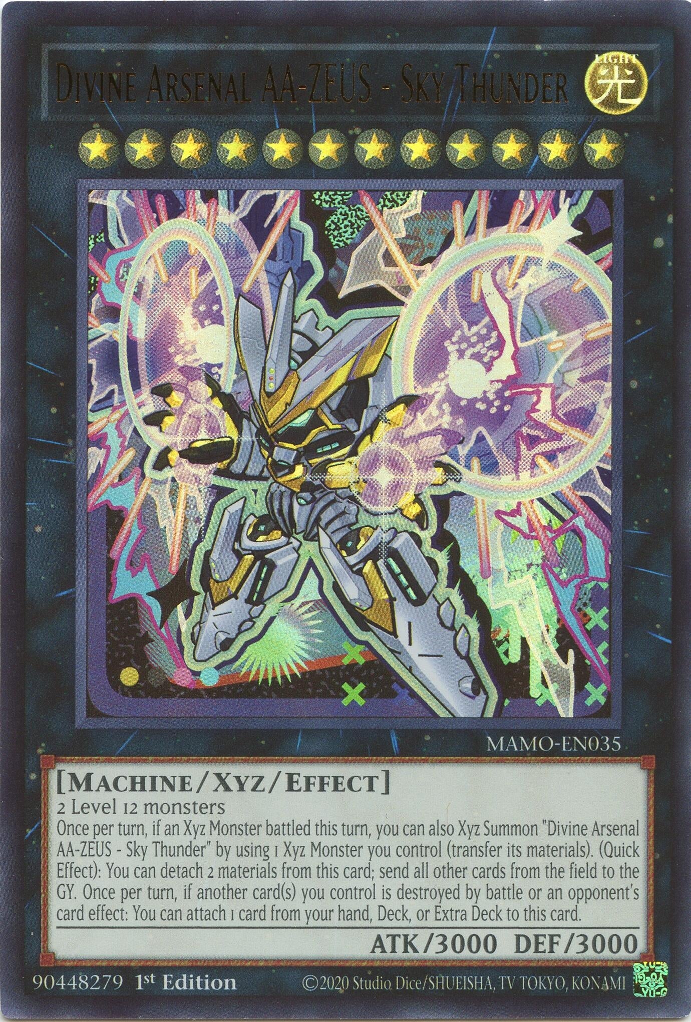 Divine Arsenal AA-ZEUS - Sky Thunder (MAMO-EN035) (Magnificent Monsters) (MAMO)