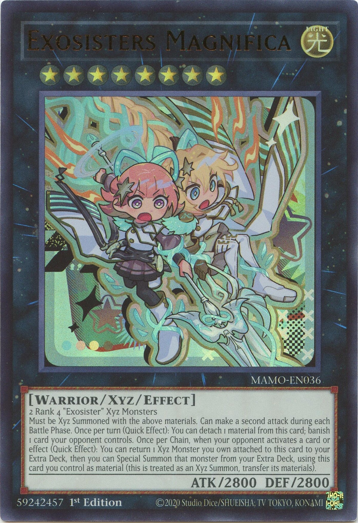 Exosisters Magnifica (MAMO-EN036) (Magnificent Monsters) (MAMO)