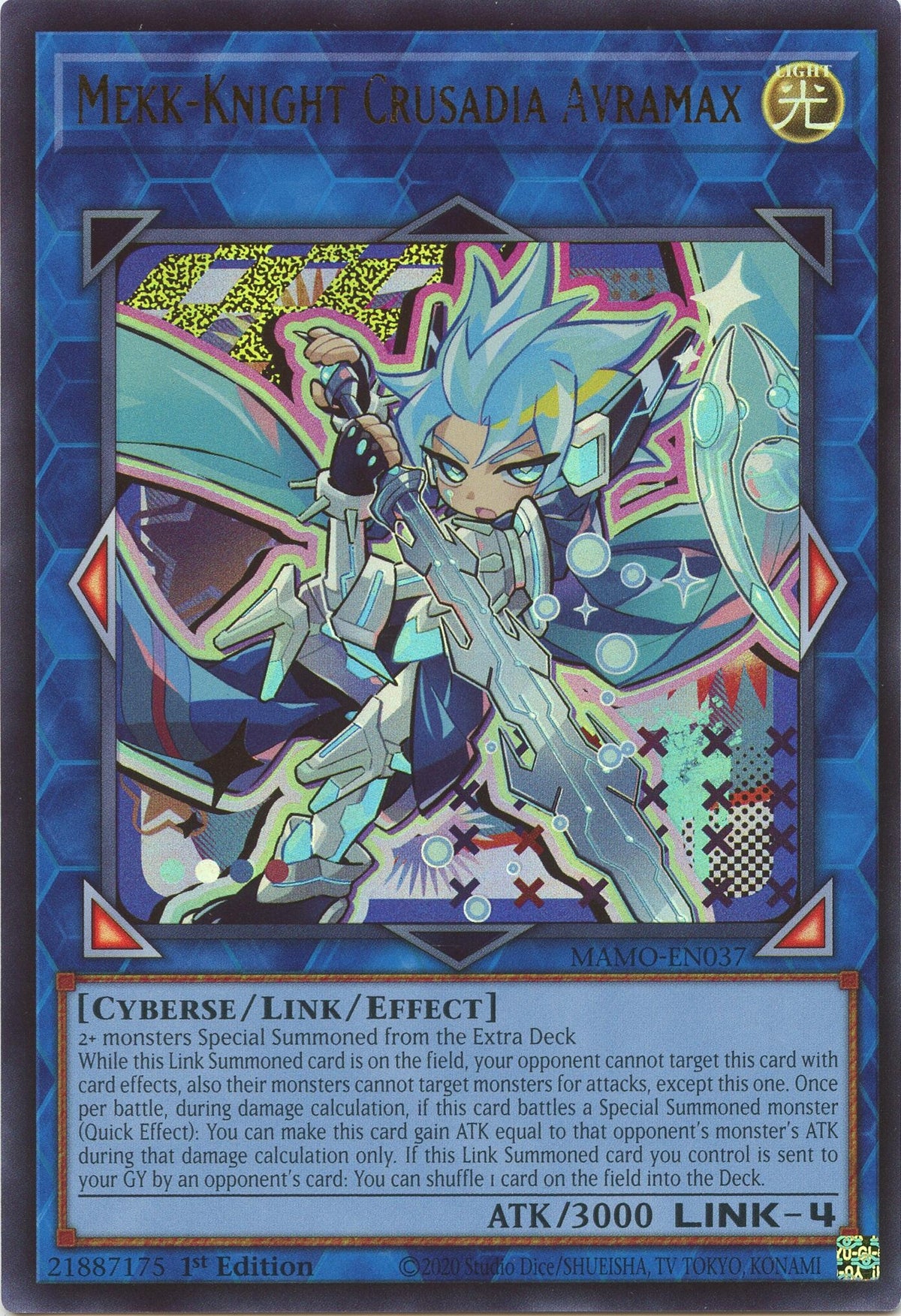 Mekk-Knight Crusadia Avramax (MAMO-EN037) (Magnificent Monsters) (MAMO)