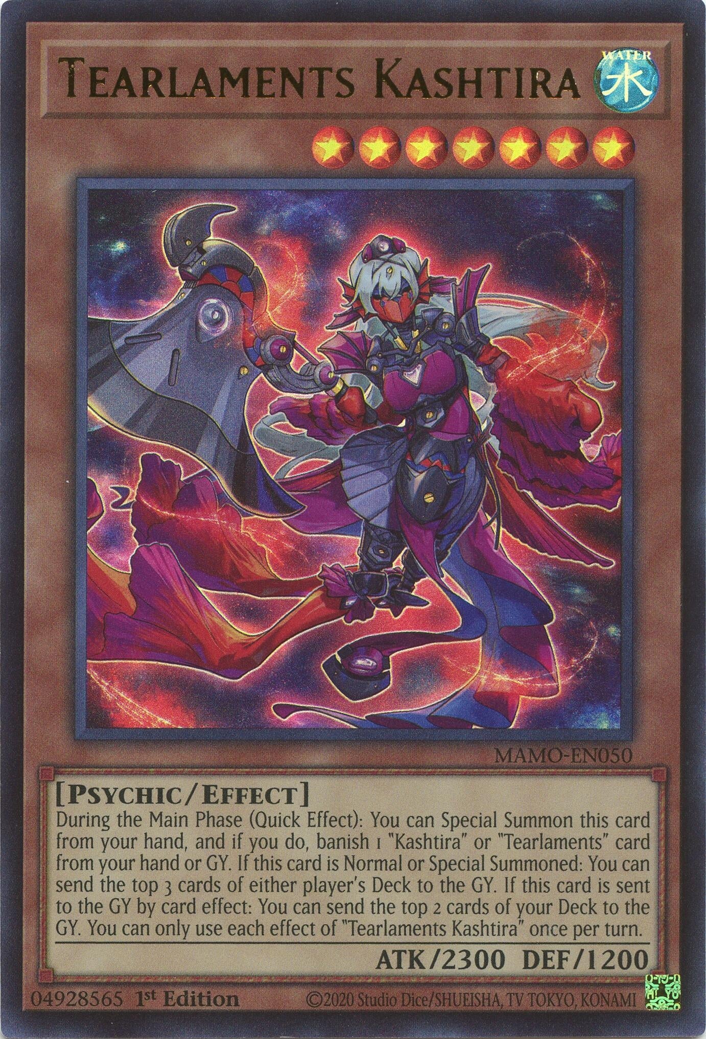 Tearlaments Kashtira (MAMO-EN050) (Magnificent Monsters) (MAMO)