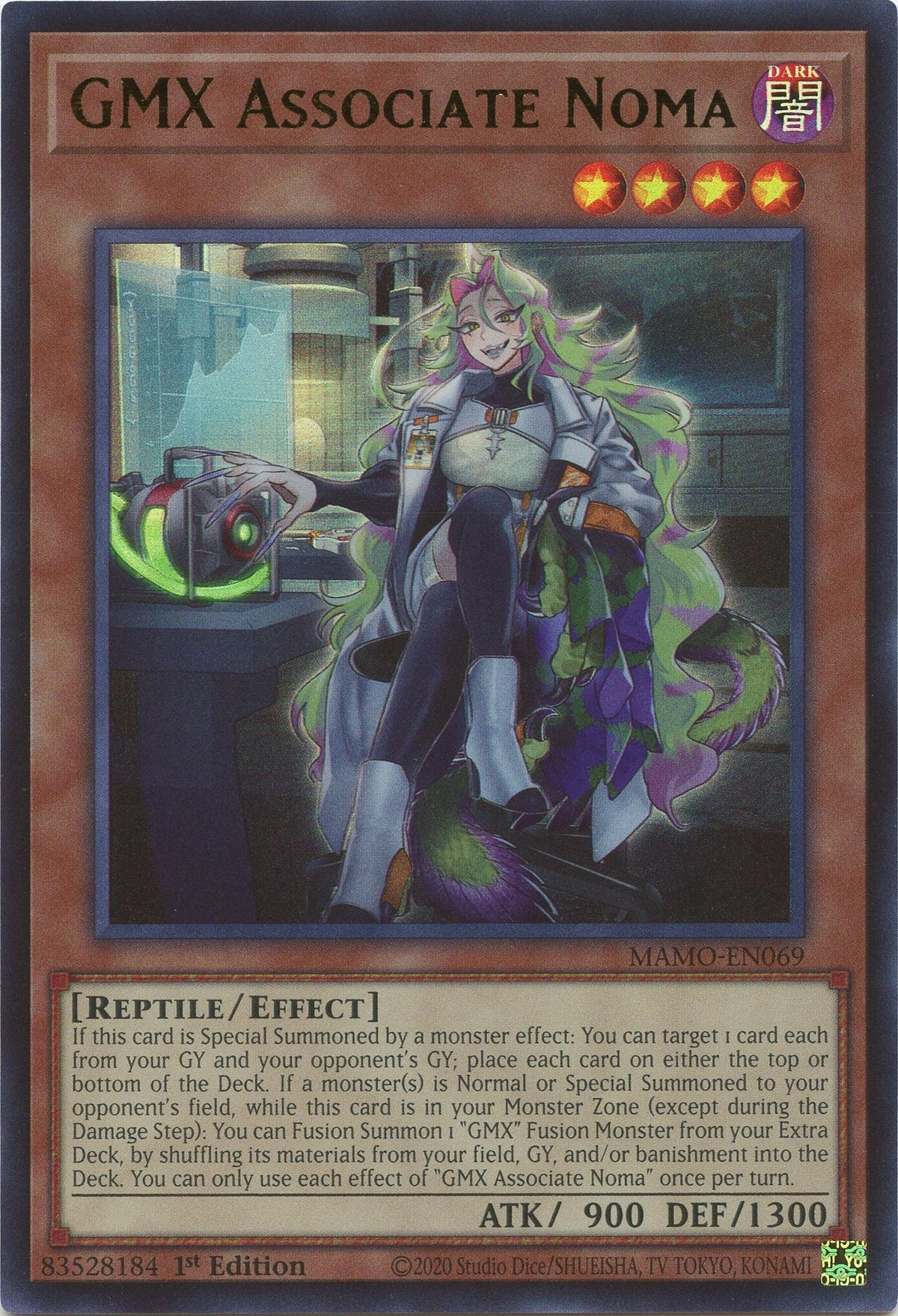 GMX Associate Noma (MAMO-EN069) (Magnificent Monsters) (MAMO)