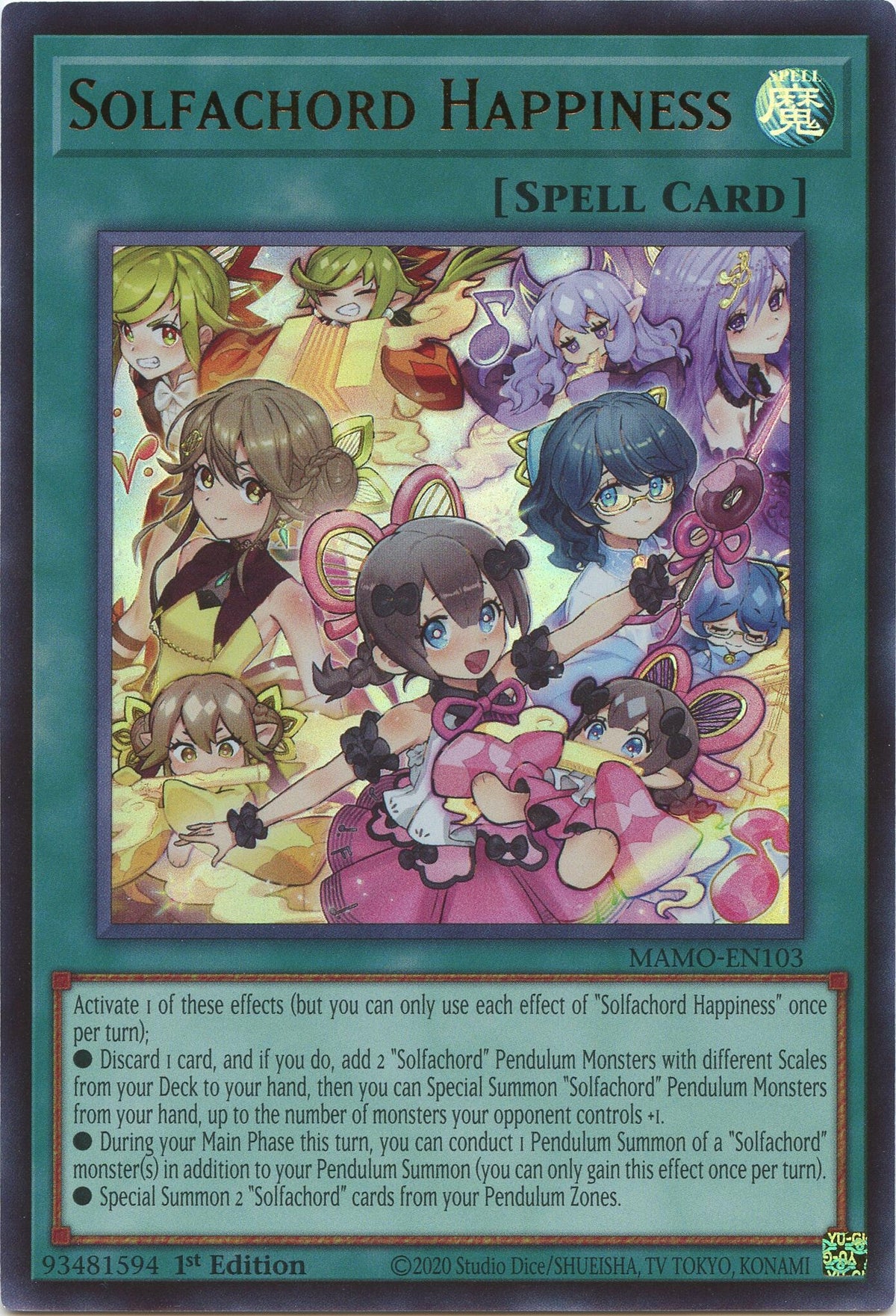 Solfachord Happiness (MAMO-EN103) (Magnificent Monsters) (MAMO)