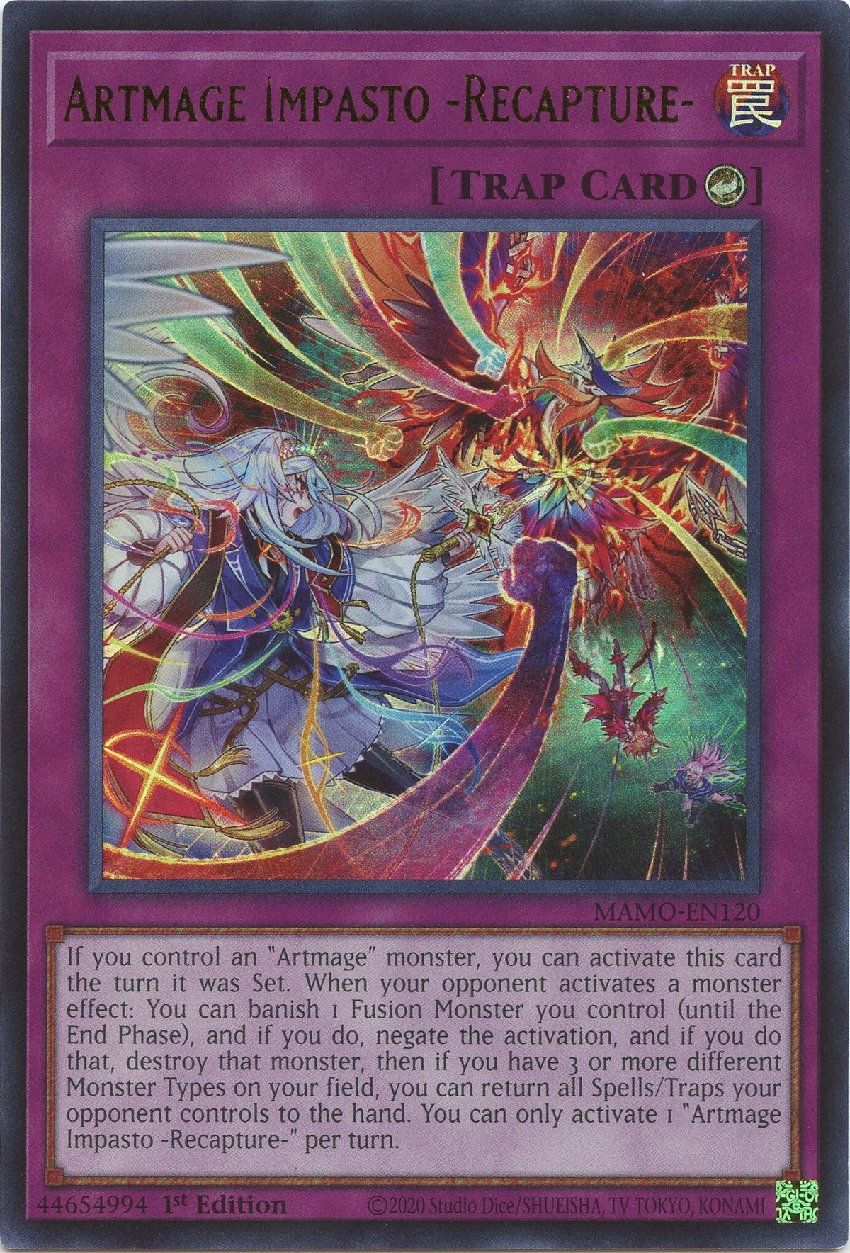 Artmage Impasto -Recapture- (MAMO-EN120) (Magnificent Monsters) (MAMO)