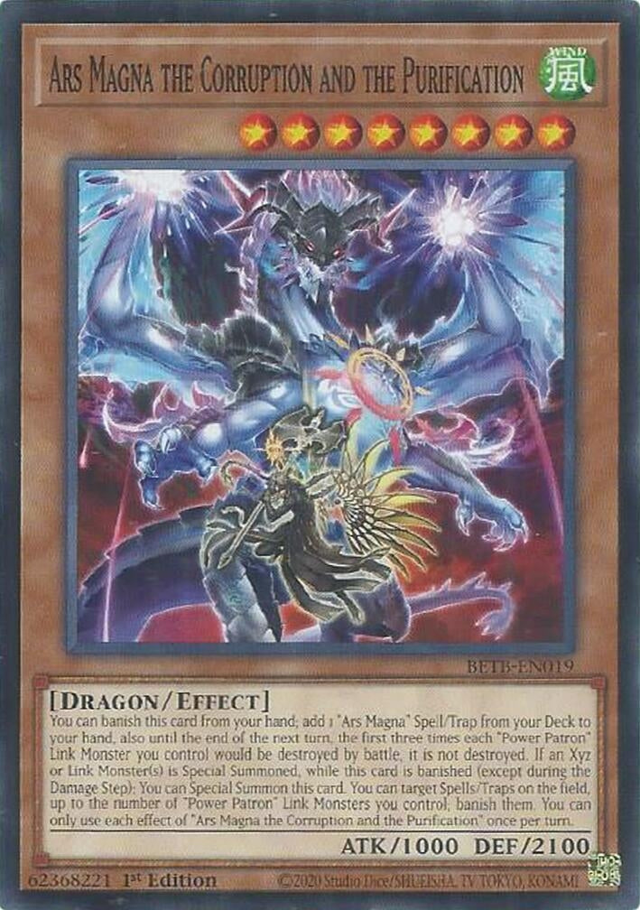 Image for Ars Magna the Corruption and the Purification (BETB-EN019) (Beyond the Brave) (BETB) - YuGiOh