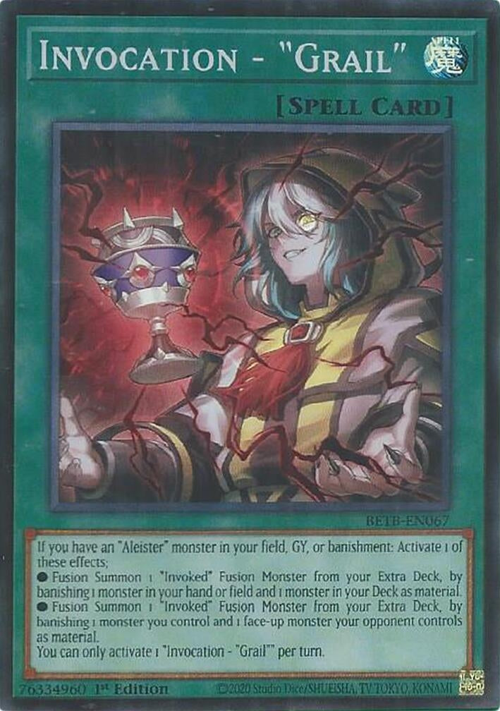 Image for Invocation - "Grail" (BETB-EN067) (Beyond the Brave) (BETB) - YuGiOh