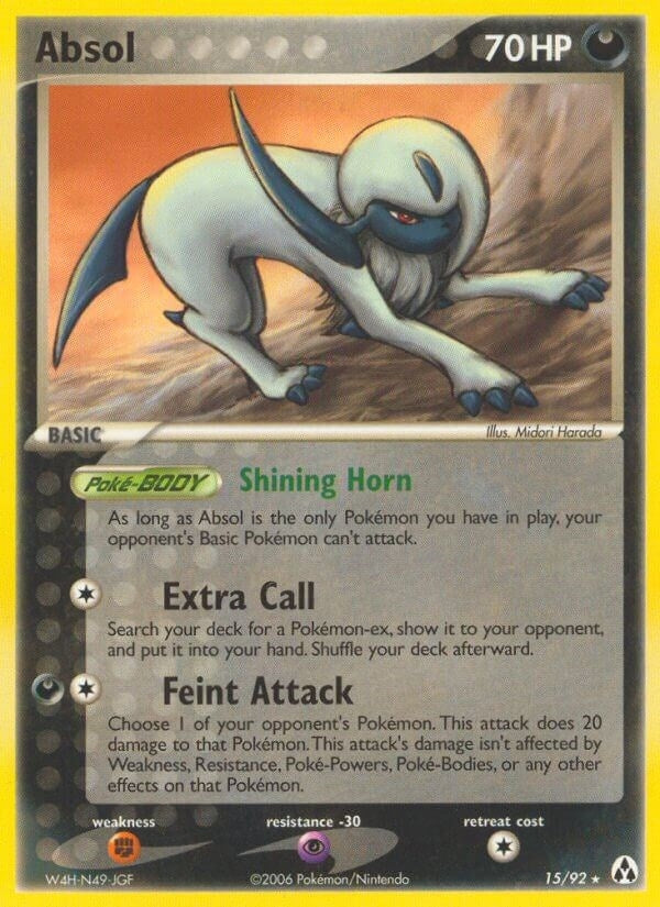 Image for Absol (15/92) (Legend Maker) - Pokemon