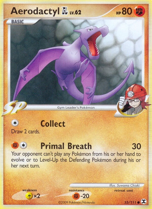 Image for Aerodactyl GL (55/111) (Rising Rivals) - Pokemon