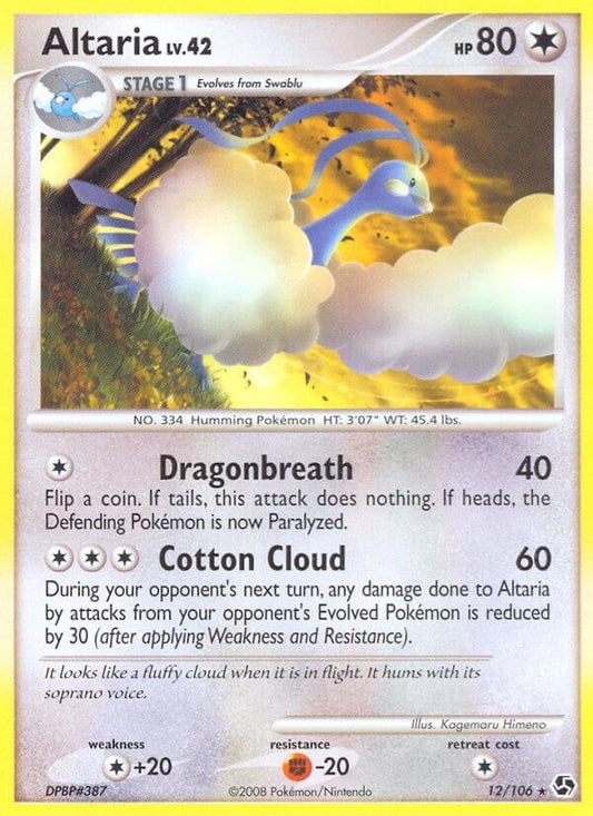 Image for Altaria (12/106) (Great Encounters) - Pokemon
