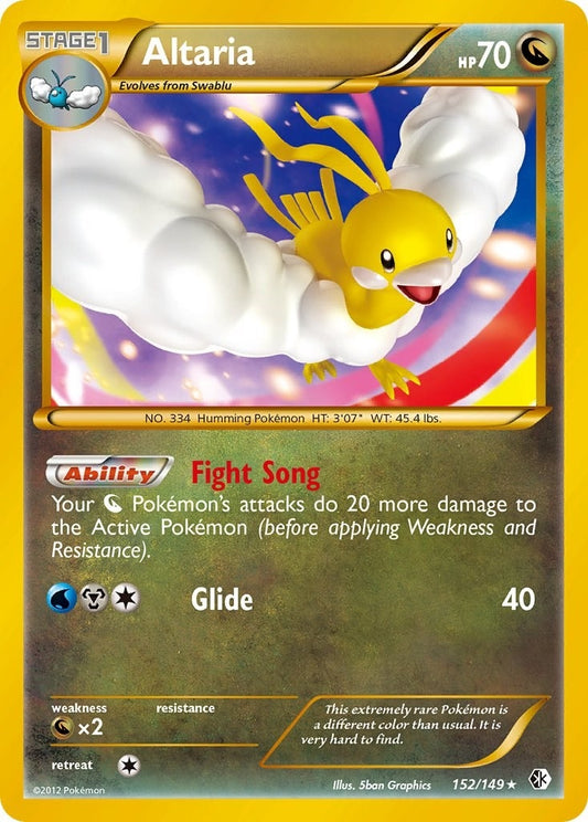 Image for Altaria (152/149) (Boundaries Crossed) - Pokemon