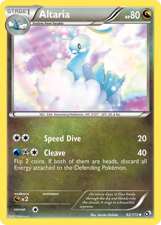 Image for Altaria (92/113) (Legendary Treasures) - Pokemon