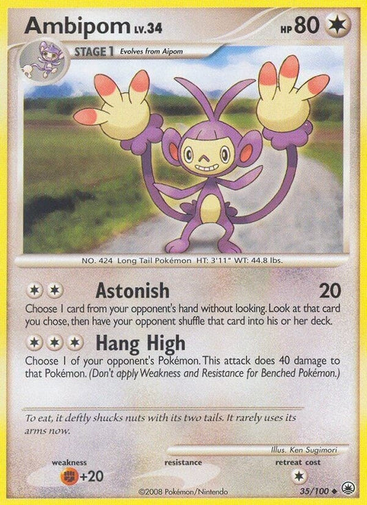 Image for Ambipom (35/100) (Majestic Dawn) - Pokemon