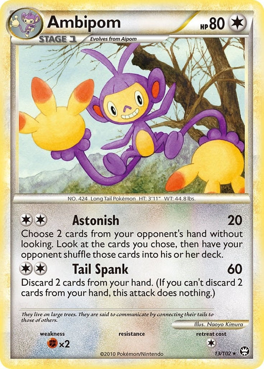 Image for Ambipom (13/102) (Triumphant) - Pokemon