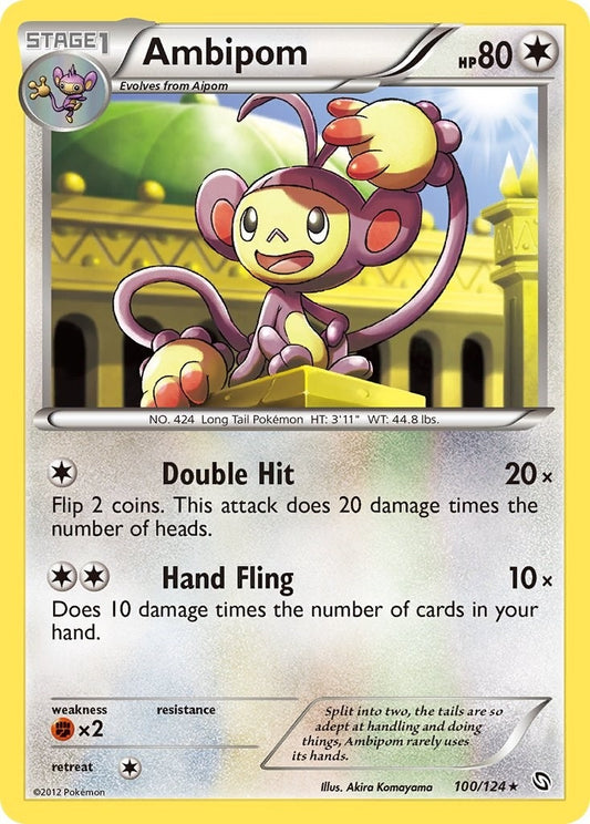 Image for Ambipom (100/124) (Dragons Exalted) - Pokemon