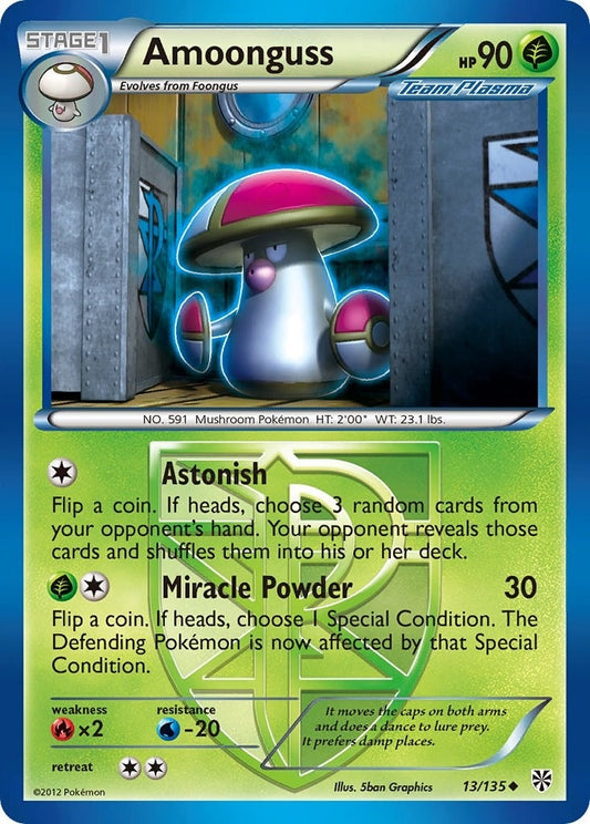 Image for Amoonguss (Team Plasma) (13/135) (Plasma Storm) - Pokemon