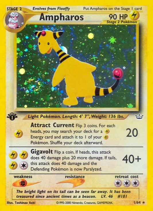 Image for Ampharos (01/64) (Neo Revelation) - Pokemon
