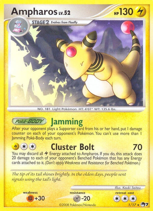 Image for Ampharos (001/017) (POP Series 7) - Pokemon