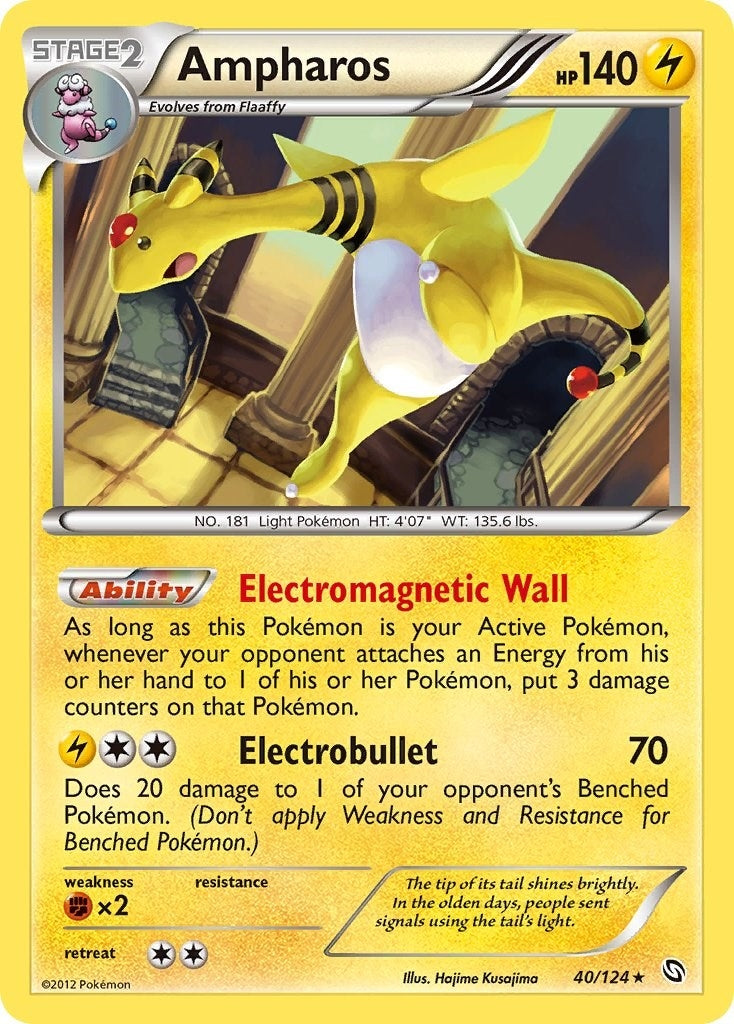 Image for Ampharos (40/124) (Dragons Exalted) - Pokemon