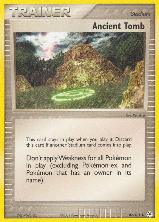 Image for Ancient Tomb (87/101) (Hidden Legends) - Pokemon