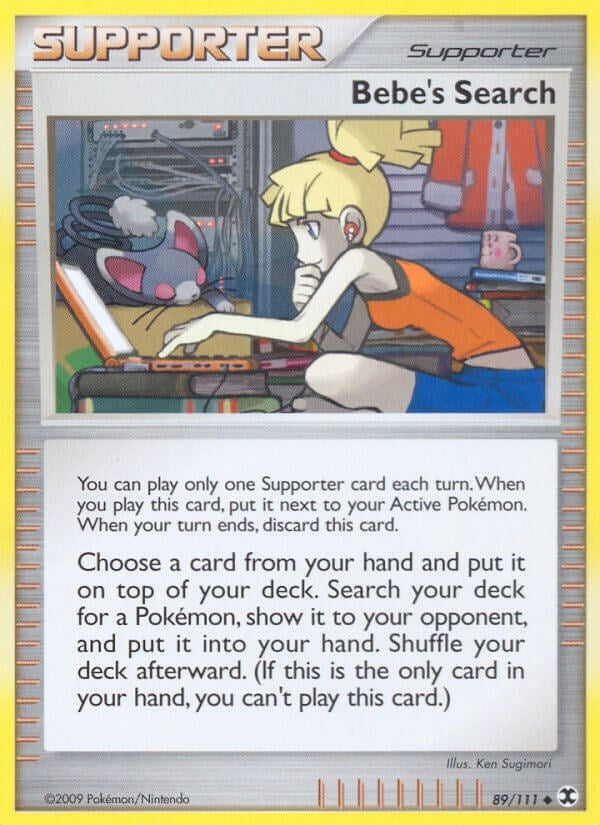Image for Bebe's Search (89/111) (Rising Rivals) - Pokemon