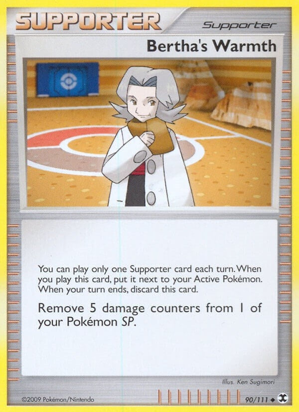 Image for Bertha's Warmth (90/111) (Rising Rivals) - Pokemon