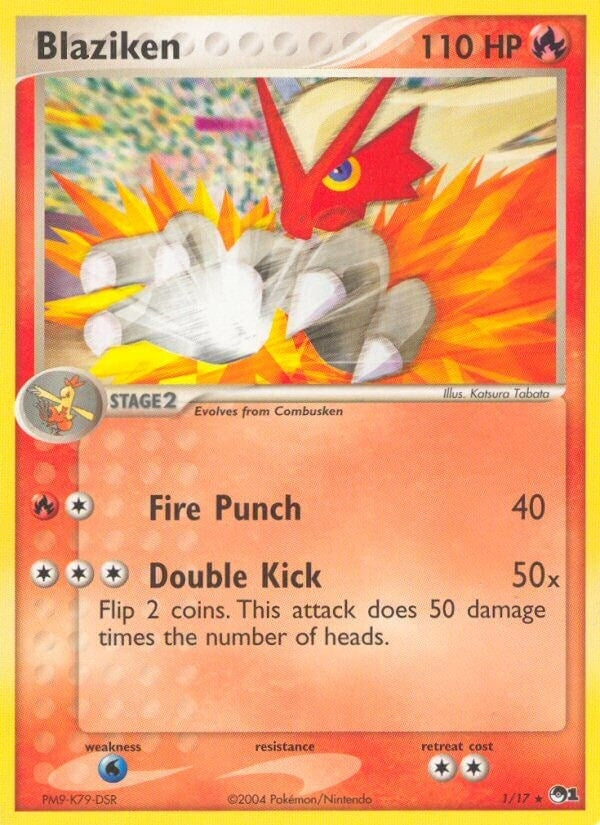 Image for Blaziken (001/017) (POP Series 1) - Pokemon