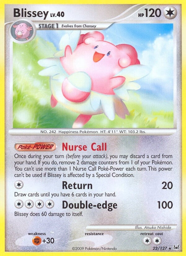Image for Blissey (22/127) (Platinum) - Pokemon