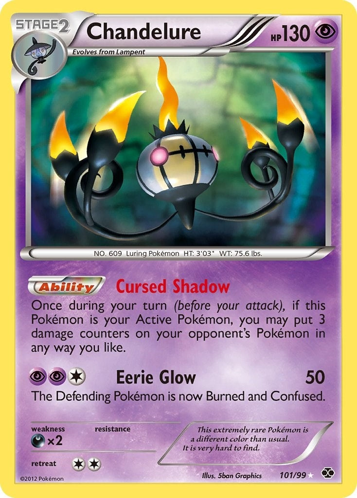 Image for Chandelure (Secret) (101/99) (Next Destinies) - Pokemon