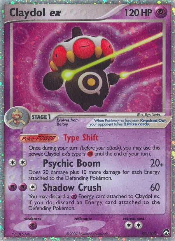 Image for Claydol ex (93/108) (Power Keepers) - Pokemon