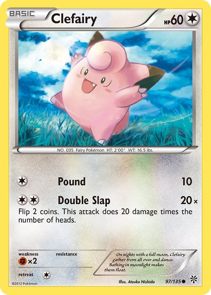 Image for Clefairy (97/135) (Plasma Storm) - Pokemon