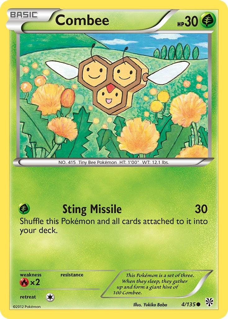Image for Combee (4/135) (Plasma Storm) - Pokemon