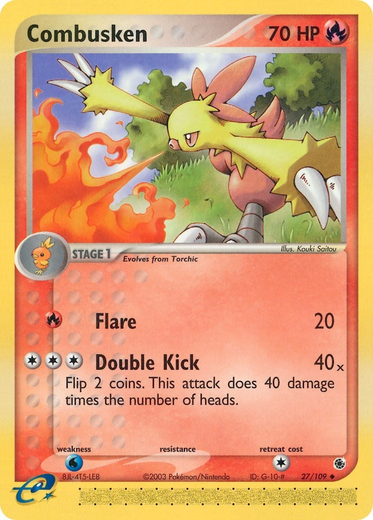 Image for Combusken (27/109) (Ruby and Sapphire) - Pokemon