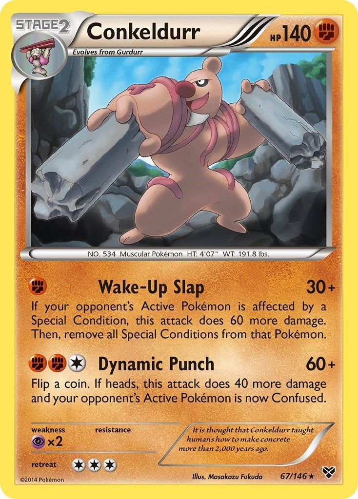 Image for Conkeldurr (67/146) (XY Base Set) - Pokemon